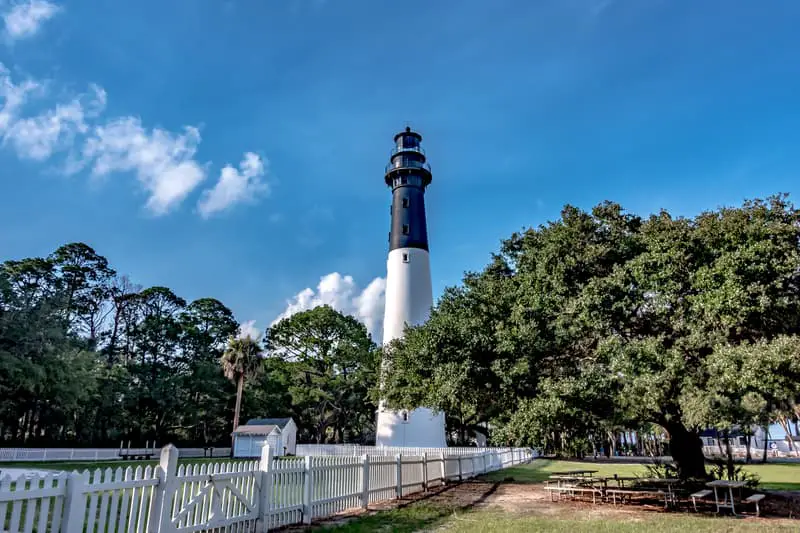 Historic Lighthouse at Hunting Island State Park, SC