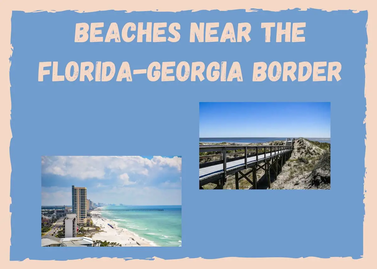 Florida Georgia Beaches Graphic