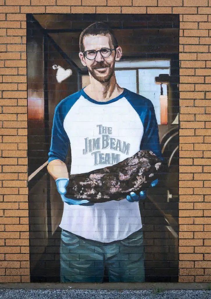 Mural of John Lewis from Lewis Barbecue Charleston
